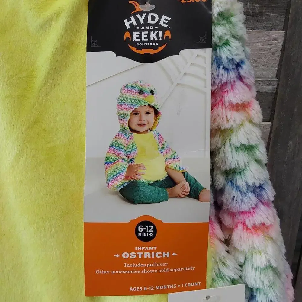 Ostrich Halloween Costume Hooded Pullover | Hyde & EEK! | 6-12 Months
